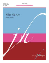 Who We Are SATB choral sheet music cover